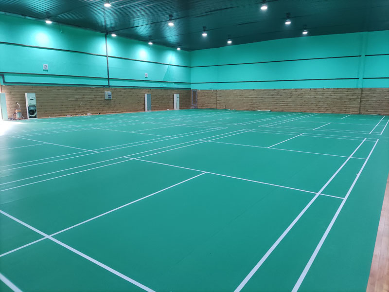 籃球場運(yùn)動(dòng)地膠幼兒園健身房PVC乒乓羽毛球舞蹈室內(nèi)室外地塑膠墊
