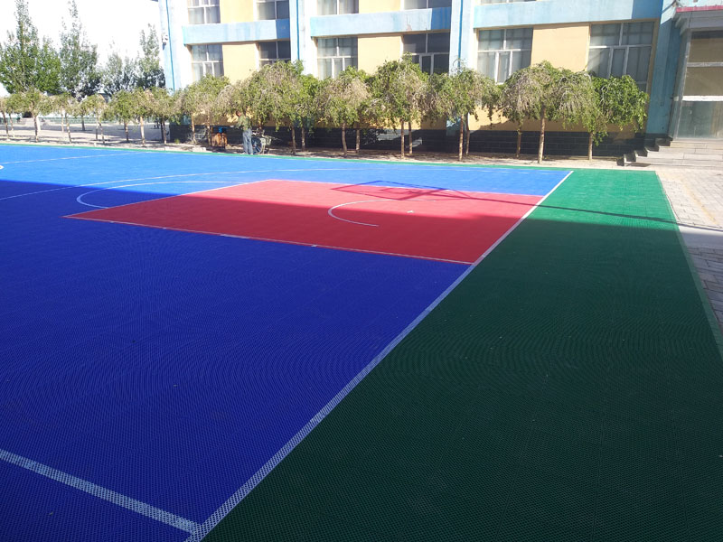 塑料懸浮式拼運動裝地板